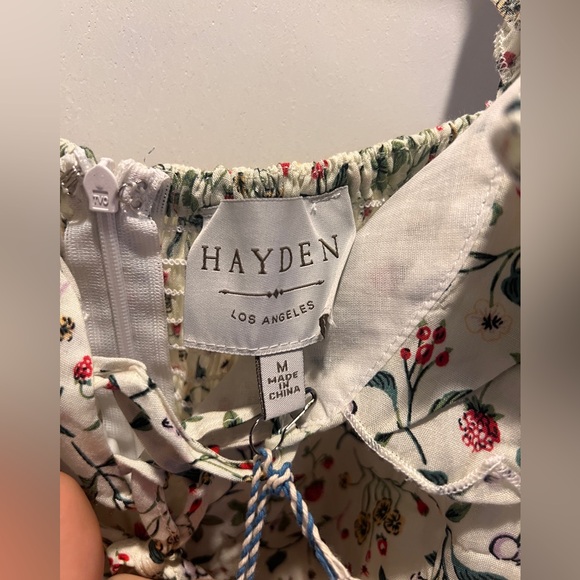 Hayden Los Angeles Dress Summer Sweet Cute Berries Flowers New With Tag - Picture 5 of 6